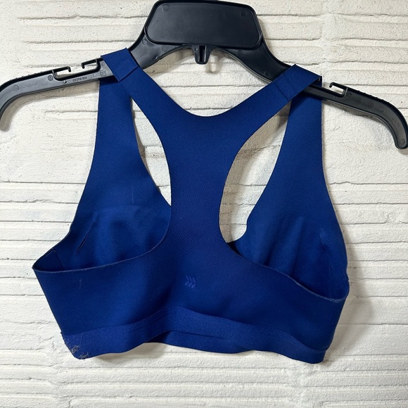 All In Motion Navy No Pads Size M Sports Bra - Picture 2 of 4